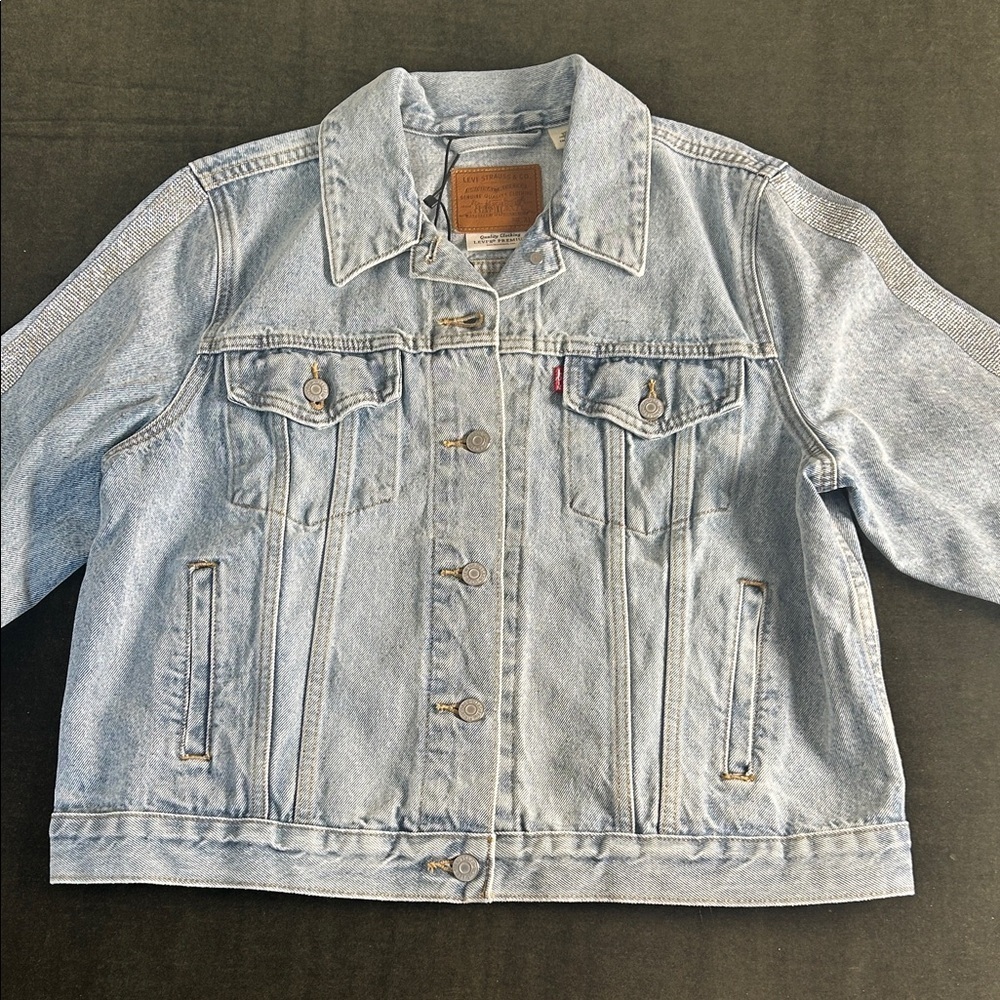 Levi's Premium Blue Denim Trucker Jacket